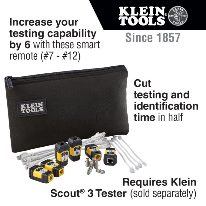 Klein Tools VDV770-851 Tester Remote Expansion Kit for Scout Pro 3 Testers - Image 8