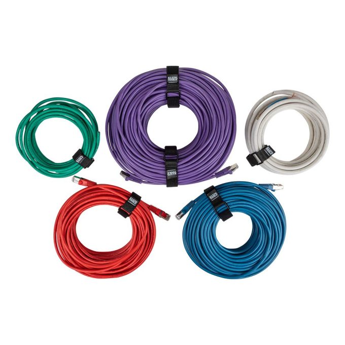 Klein Tools 450-600 Hook and Loop Cinch Straps, 6-Inch, 8-Inch and 14-Inch Multi-Pack - Image 2