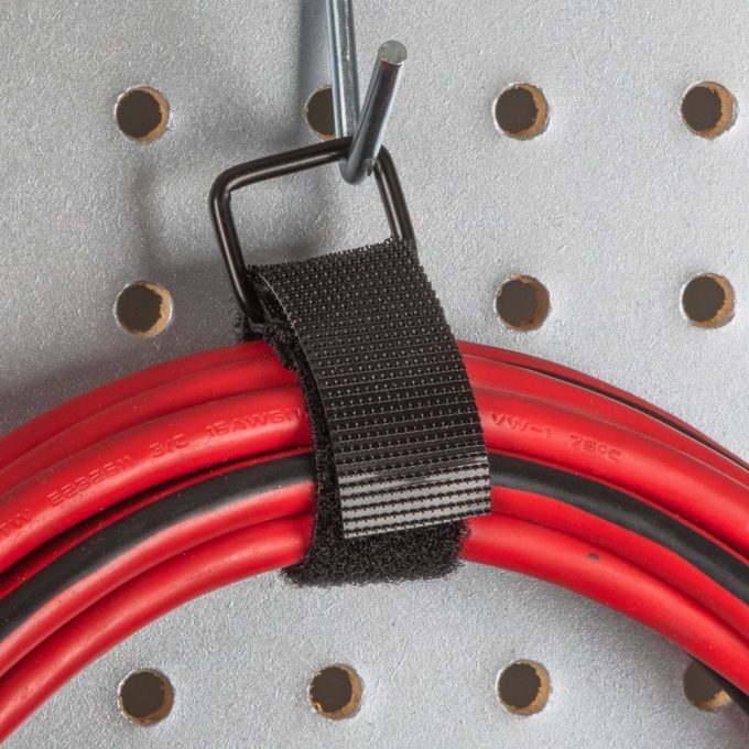 Klein Tools 450-600 Hook and Loop Cinch Straps, 6-Inch, 8-Inch and 14-Inch Multi-Pack - Image 9