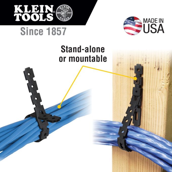 Klein Tools 450-700 Stretch Cable Tie Roll, 75-Foot - Image 13