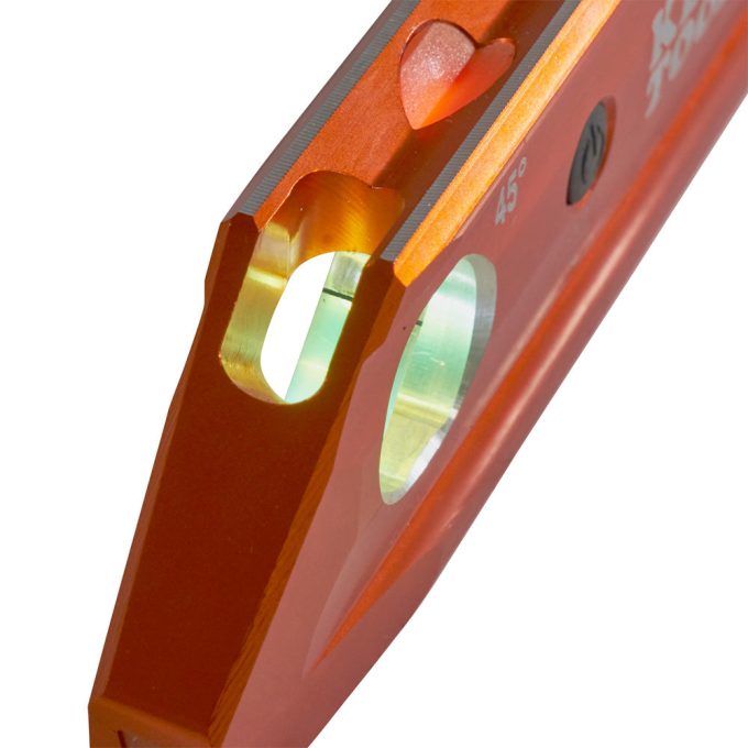 Klein Tools 935RBLT Lighted Level, Magnetic Torpedo, 3 Vial, V-Groove and Magnet Track - Image 3