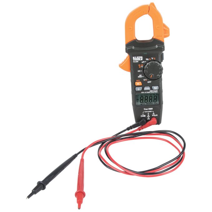 Klein Tools CL320 HVAC Digital Clamp Meter, AC Auto-Ranging 400 Amp - Image 5