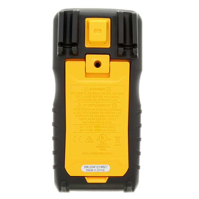 Ideal 61-327 600V Manual Range Multimeter - Image 3