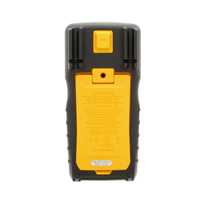 Ideal 61-347 1000V Auto Range TRMS AC-DC Multimeter - Image 4