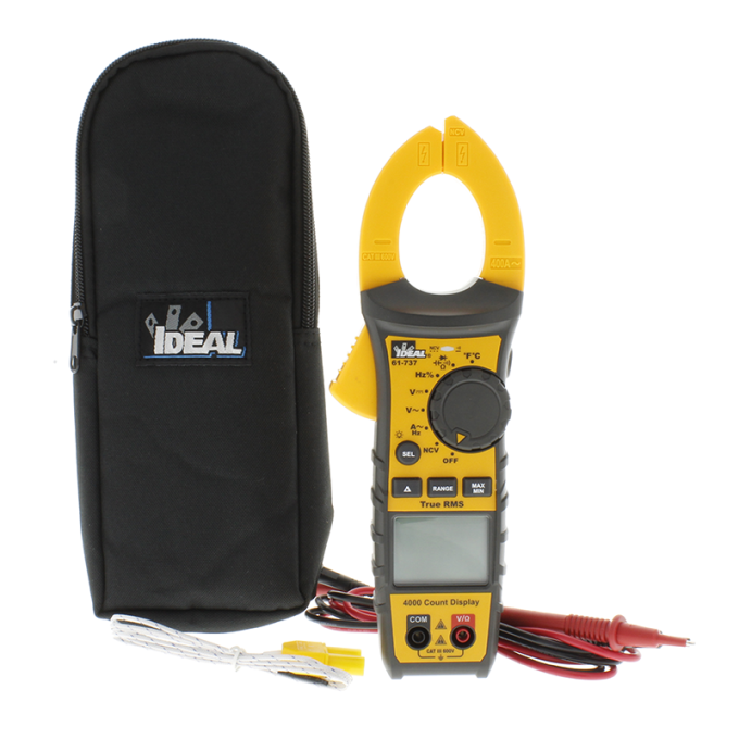 Ideal 61-737 400A AC TRMS Clamp Meter - Image 2