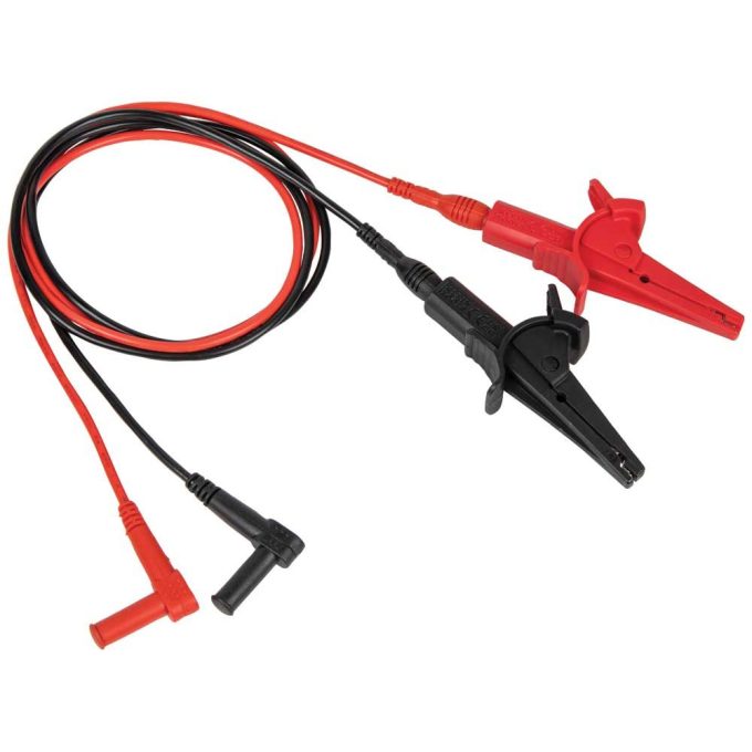 Klein Tools 69381 Alligator Clip Test Leads, Heavy-Duty Replacement Meter Leads, for All Meters Using Banana Plug Meter Leads, 3-Foot - Image 6