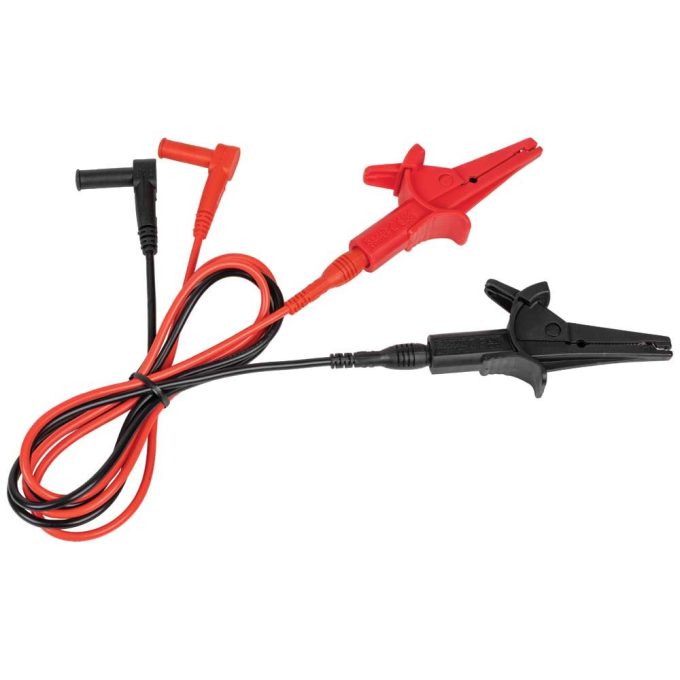 Klein Tools 69381 Alligator Clip Test Leads, Heavy-Duty Replacement Meter Leads, for All Meters Using Banana Plug Meter Leads, 3-Foot - Image 4
