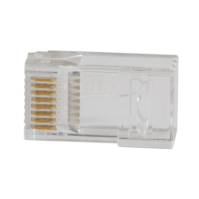 Klein Tools VDV826-762 Pass-Thru Modular Data Plugs, CAT5e, 200-Pack - Image 5