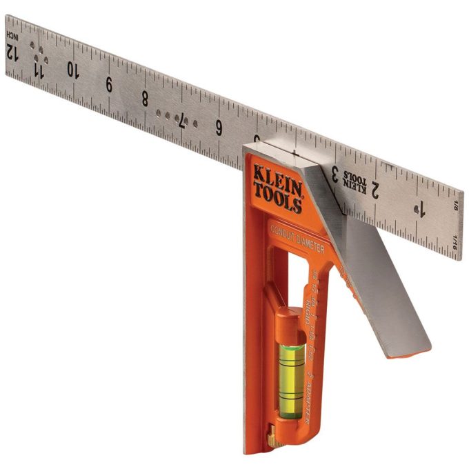 Klein Tools 935CSEL Electrician's Combination Square, 12-Inch - Image 7