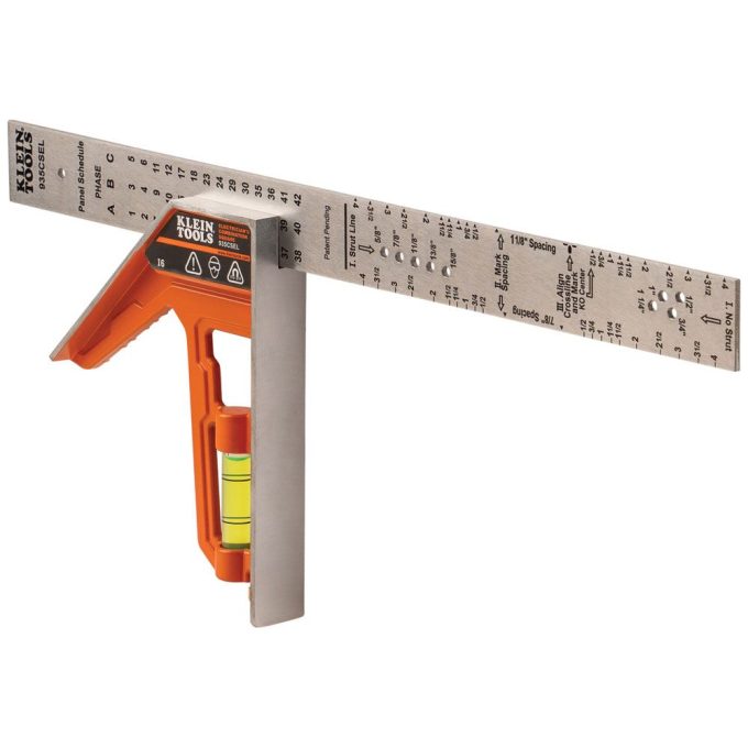 Klein Tools 935CSEL Electrician's Combination Square, 12-Inch - Image 4