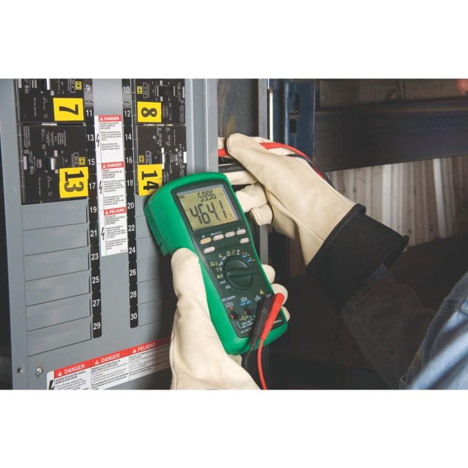 Greenlee DM-830A Digital Multimeter, TRMS, AC+DC, DUALTEMP - Image 4