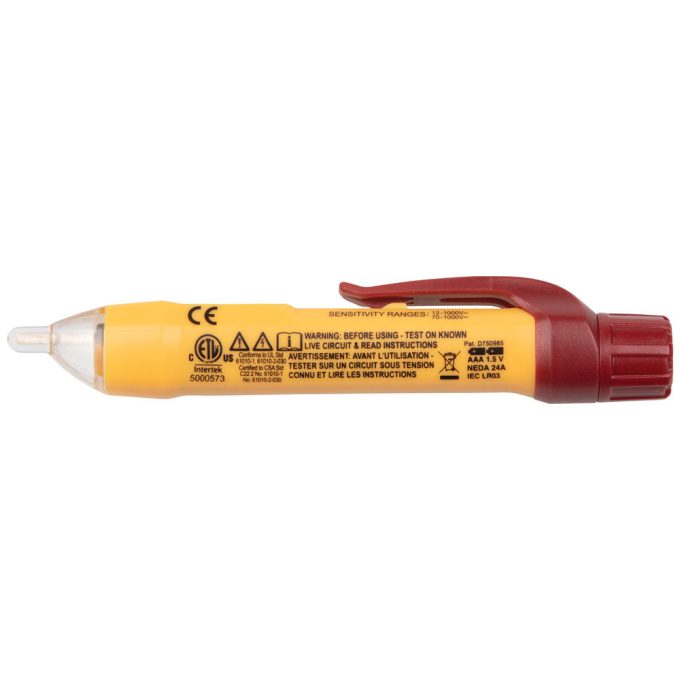 Klein Tools NCVT2P Dual Range Non-Contact Voltage Tester 12 - 1000V AC - Image 3