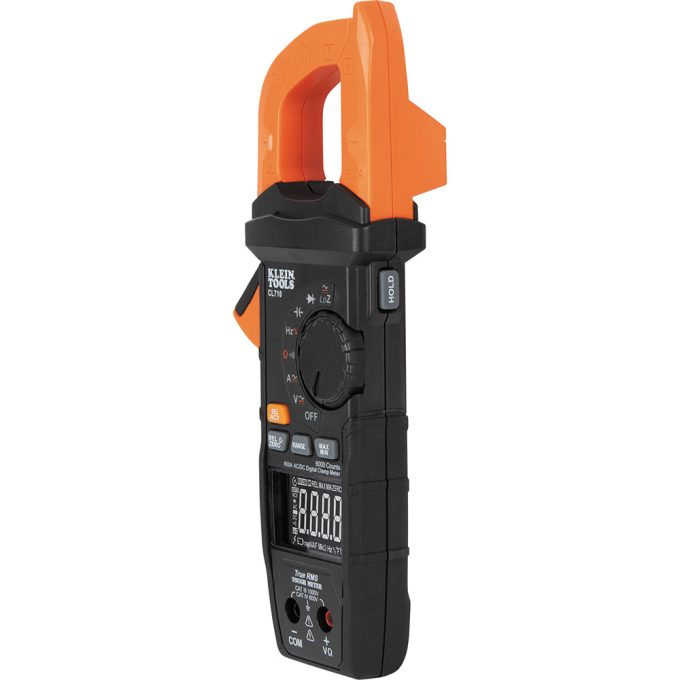 Klein Tools CL710 600A AC/DC Auto-Ranging Digital Pro Clamp Meter - Image 2