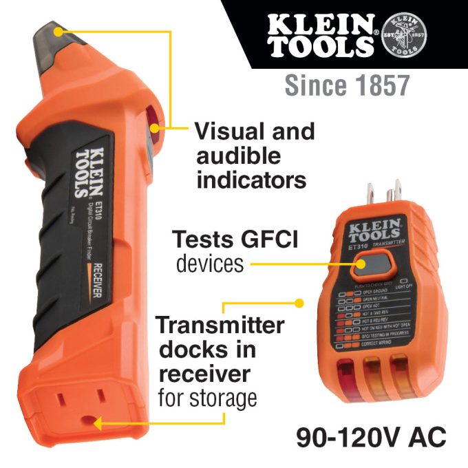 Klein Tools ET310KIT Circuit Breaker Finder Kit - Image 8
