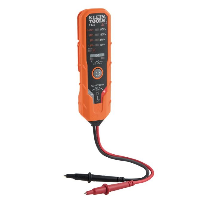 Klein Tools CL120VP Clamp Meter Electrical Test Kit - Image 3