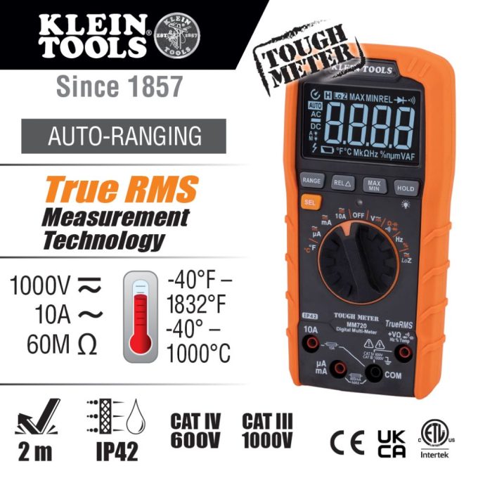 Klein Tools MM720 Digital Multimeter - Image 2