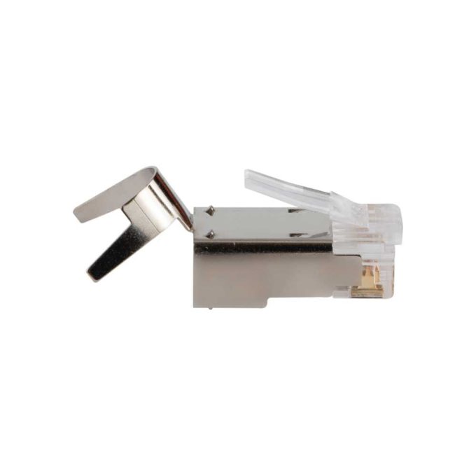 Klein Tools VDV826-705 Pass-Thru Modular Data Plugs, RJ45-CAT6A, Shielded (STP), 50-Pack - Image 6